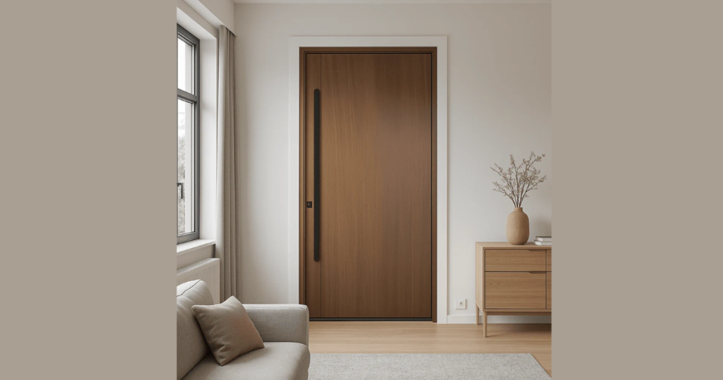 Minimalist Flush Entrance Door
