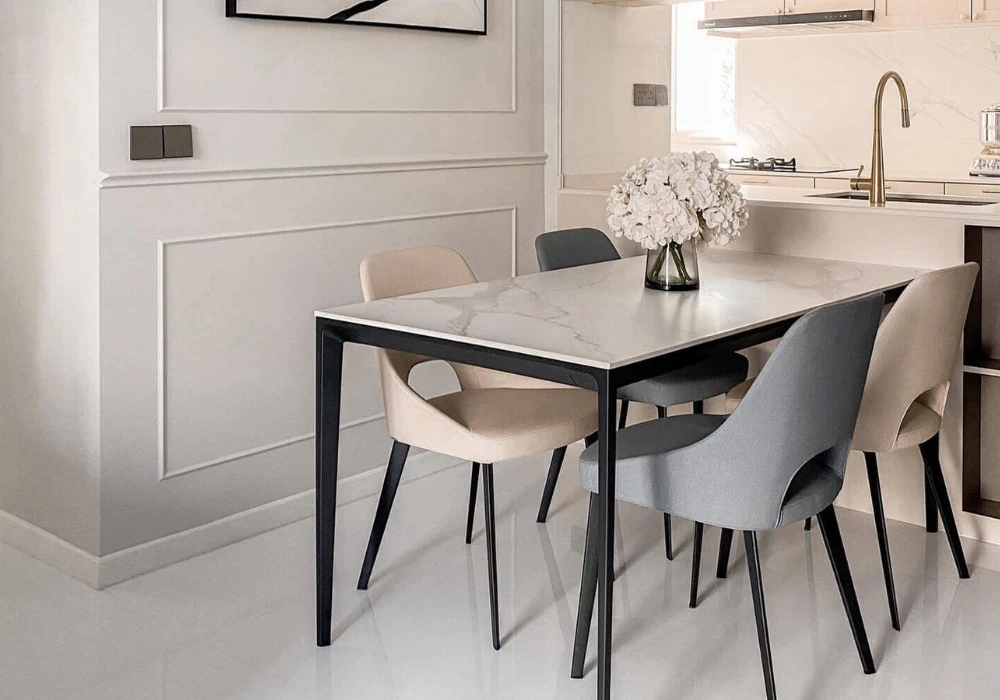 Mix Light and Medium Tones for Soft Contrast 