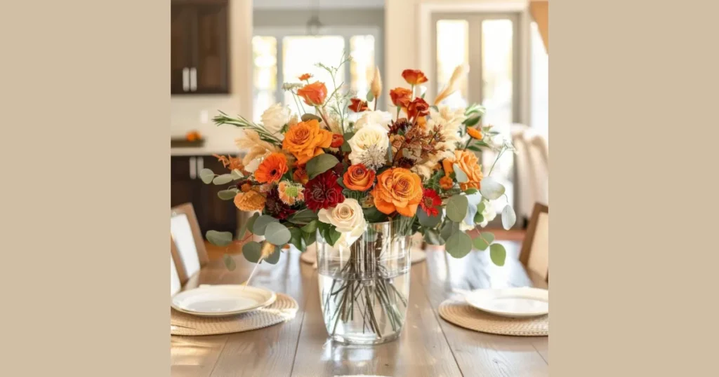 Mixed Flower Bouquet Centerpiece