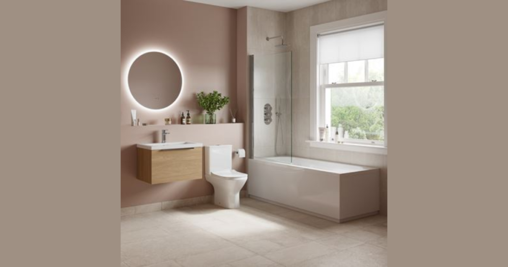 Modern 3 Piece Bathroom Suite for Compact Homes