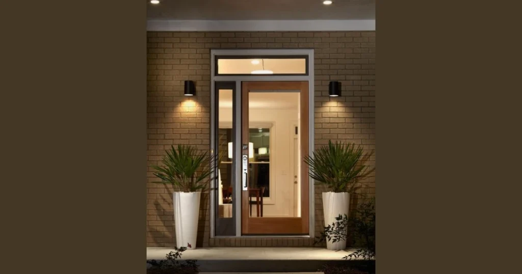 Modern Door Frame Lighting Accent