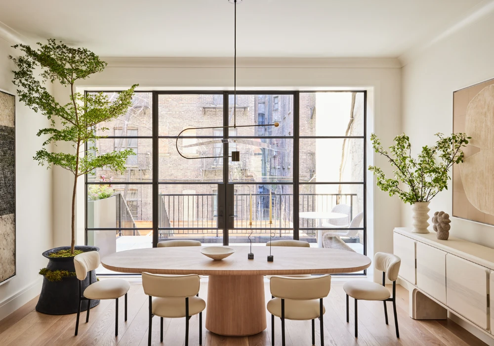 Modern Minimalist 72 Inch Dining Table Idea