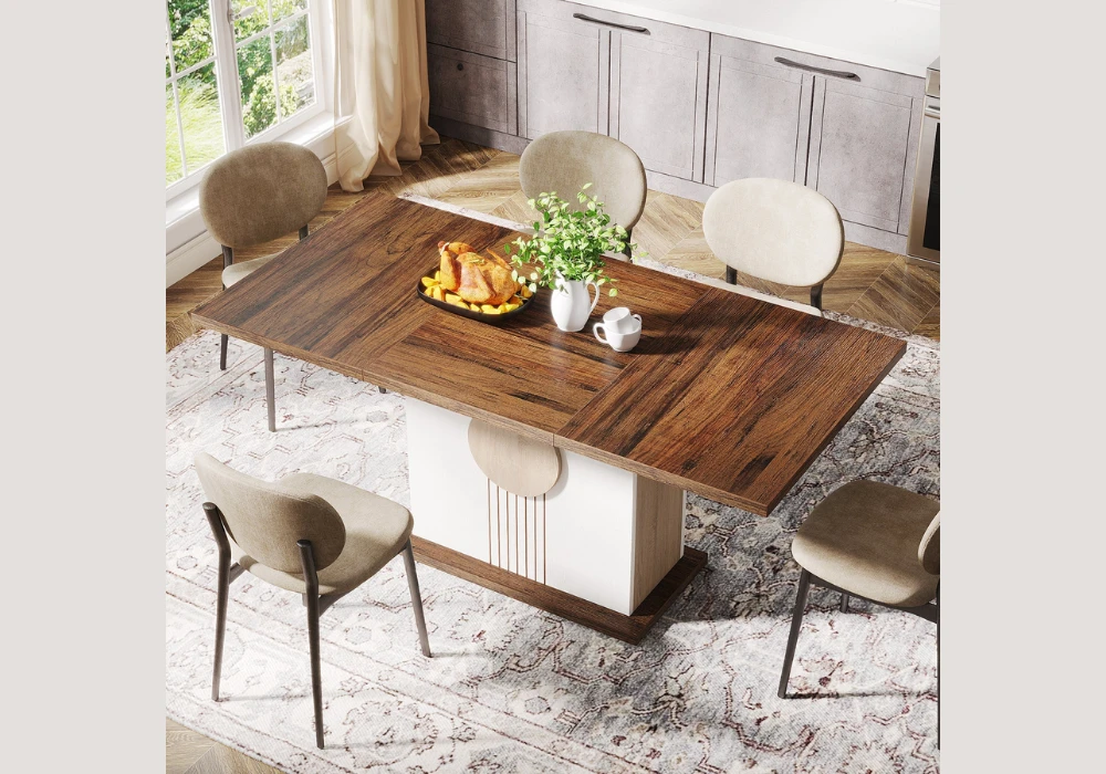 Multi-Purpose 55 Inch Dining Table Idea