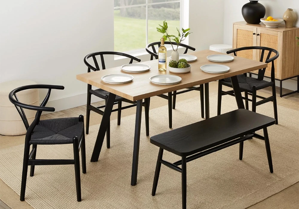 Narrow Rectangular Dining Table for Tight Spaces