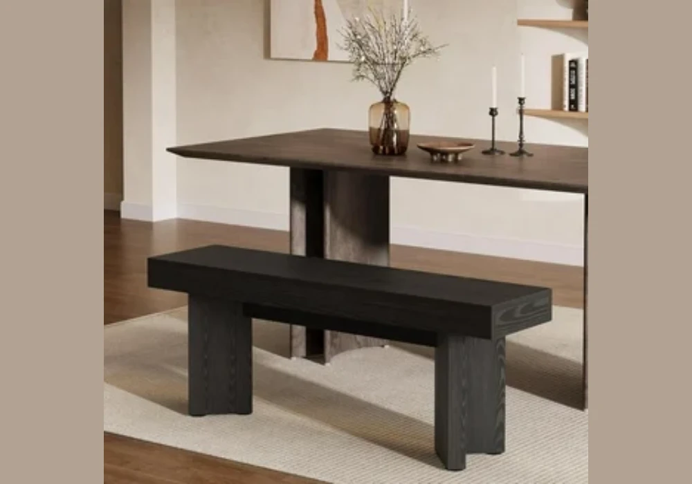 Outdoor Style Bench for Indoor Dining