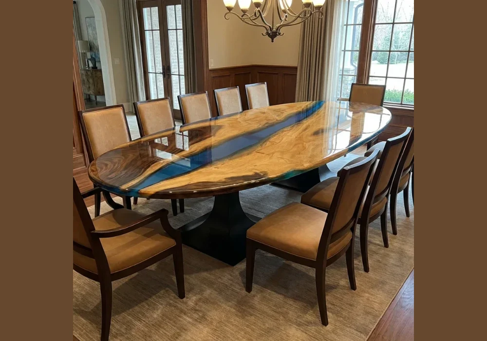 Oval Dining Table for 12