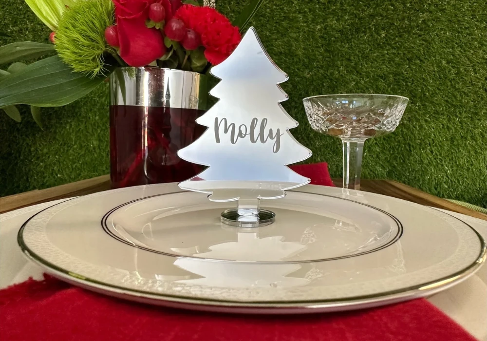 Personalized Christmas Place Settings