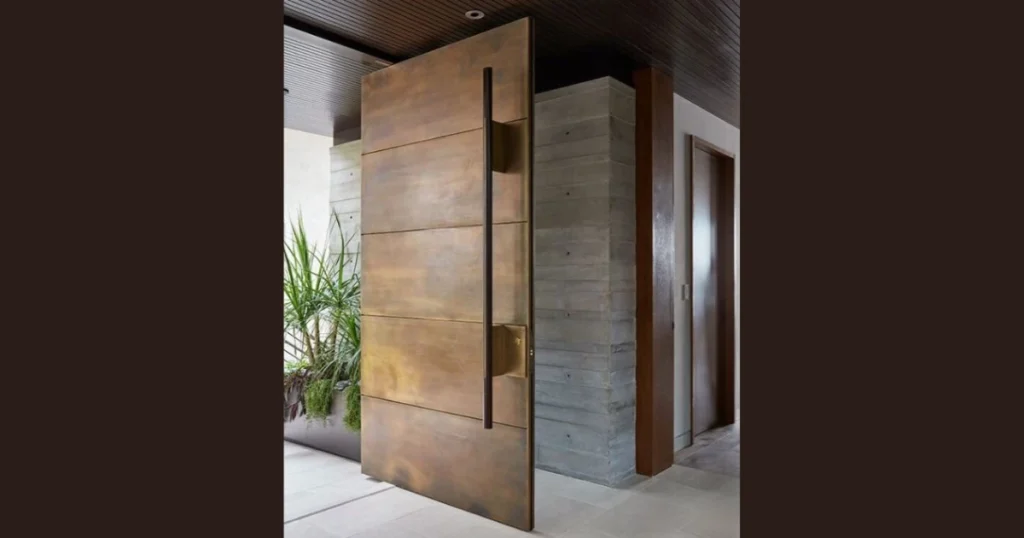 Pivot Style House Door