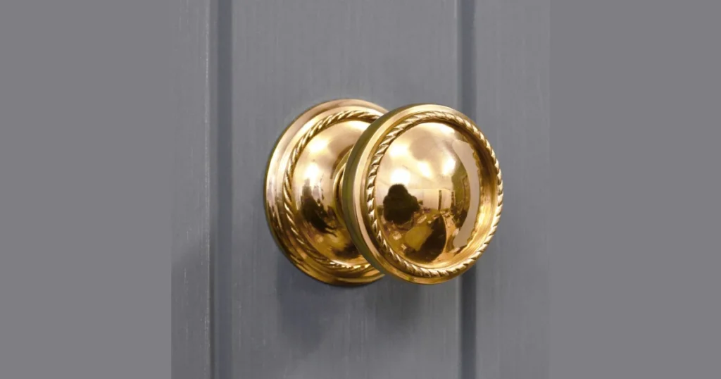 Polished Brass Door Knob