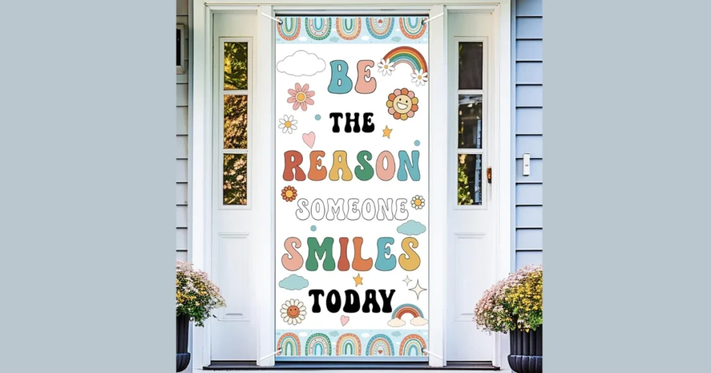 Rainbow Welcome Door Decoration