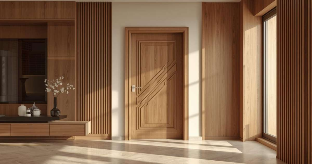 Raised Panel Door for Depth