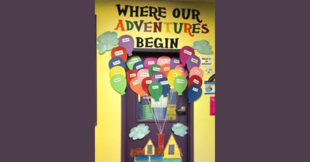 Reading Adventure Door Decoration