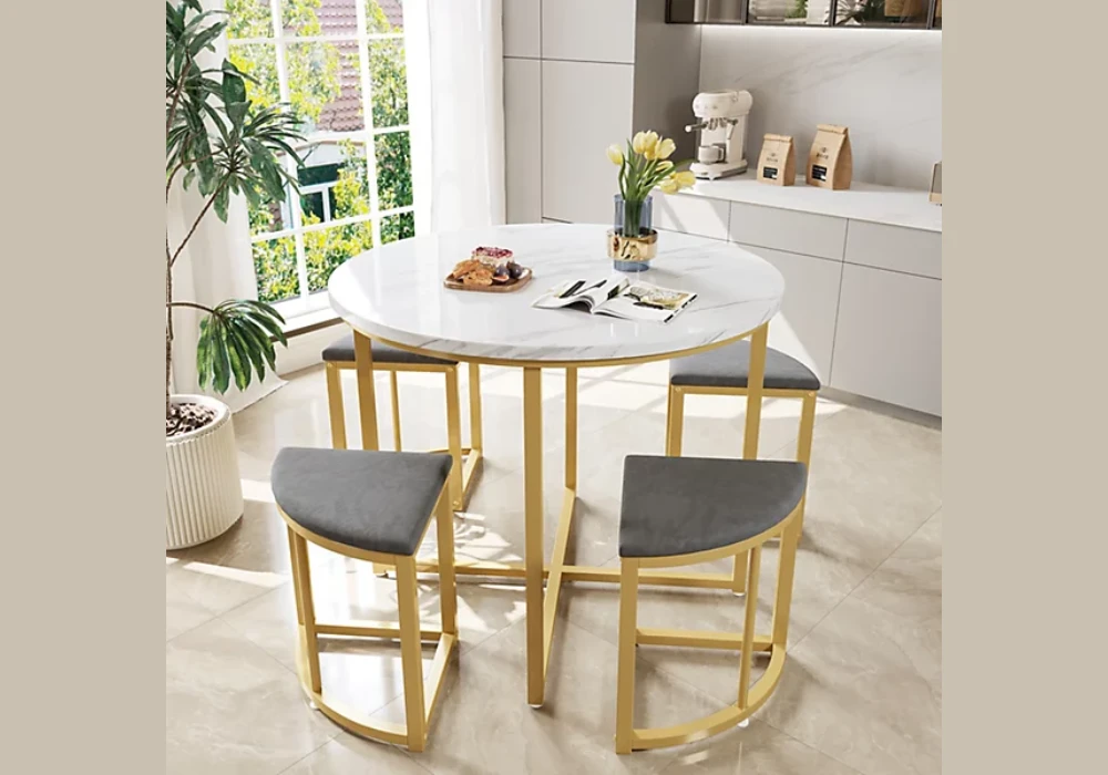 Round Dining Table for Compact Apartments