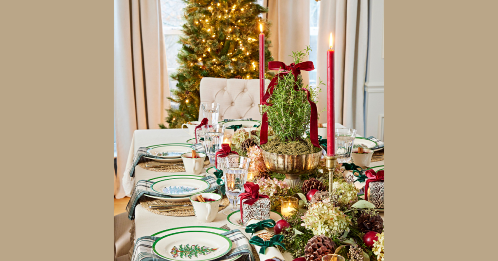 Seasonal Decor Table Top Idea