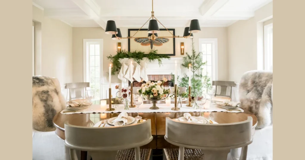 Seasonal Dining Table Decoration