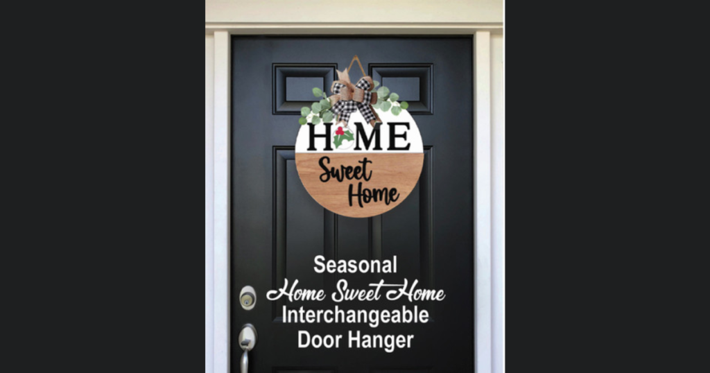 Seasonal Interchangeable Door Hanger