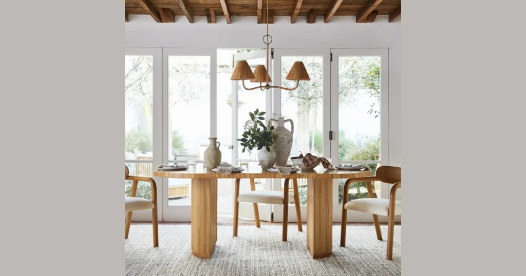 Simple Centerpiece Dining Table Plan