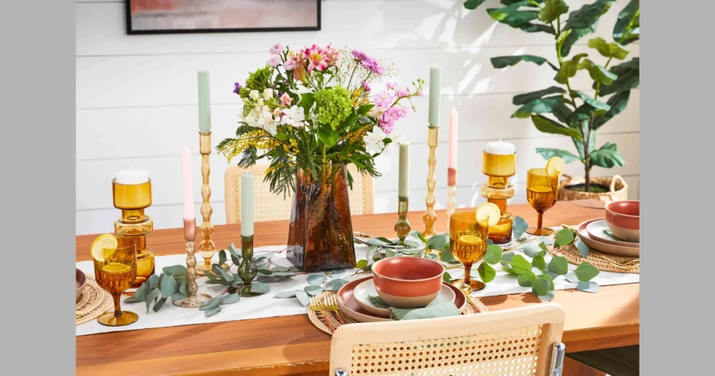 Single Vase Flower Centerpiece