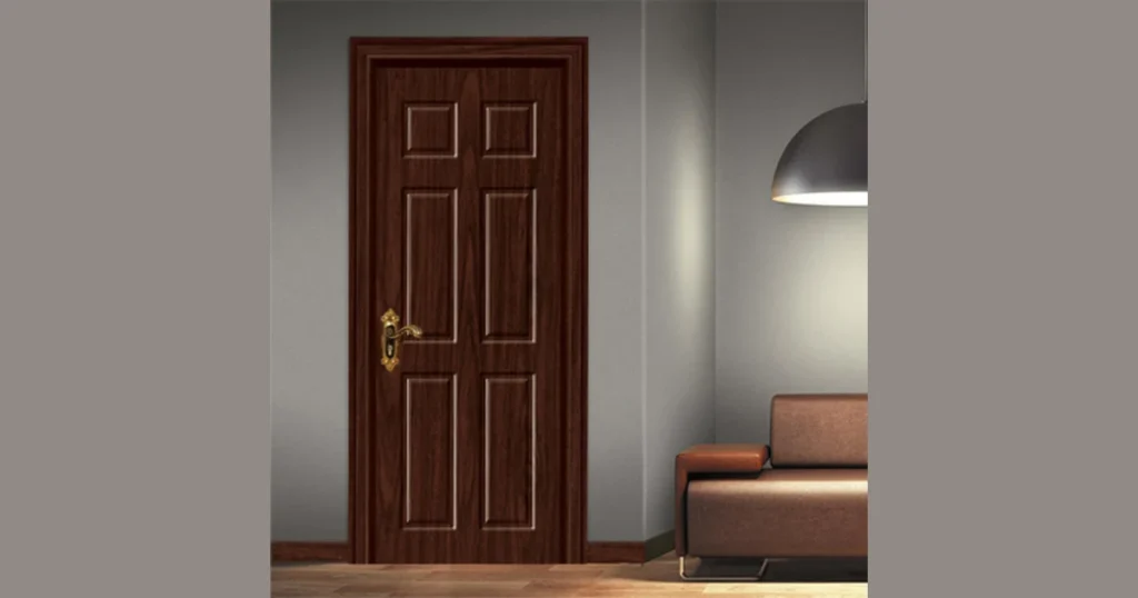 Six Panel Decorative Door Design