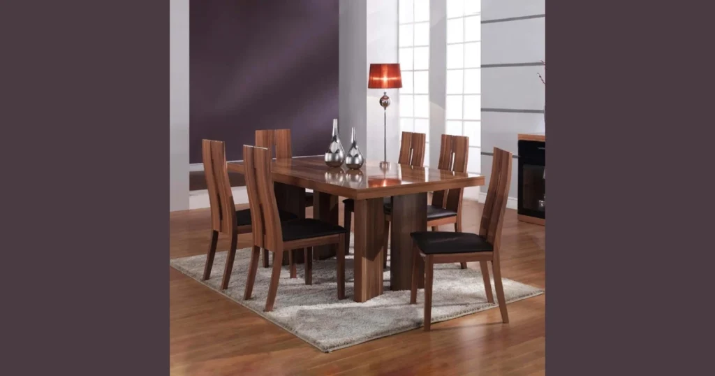 Solid Wood Dining Table Design