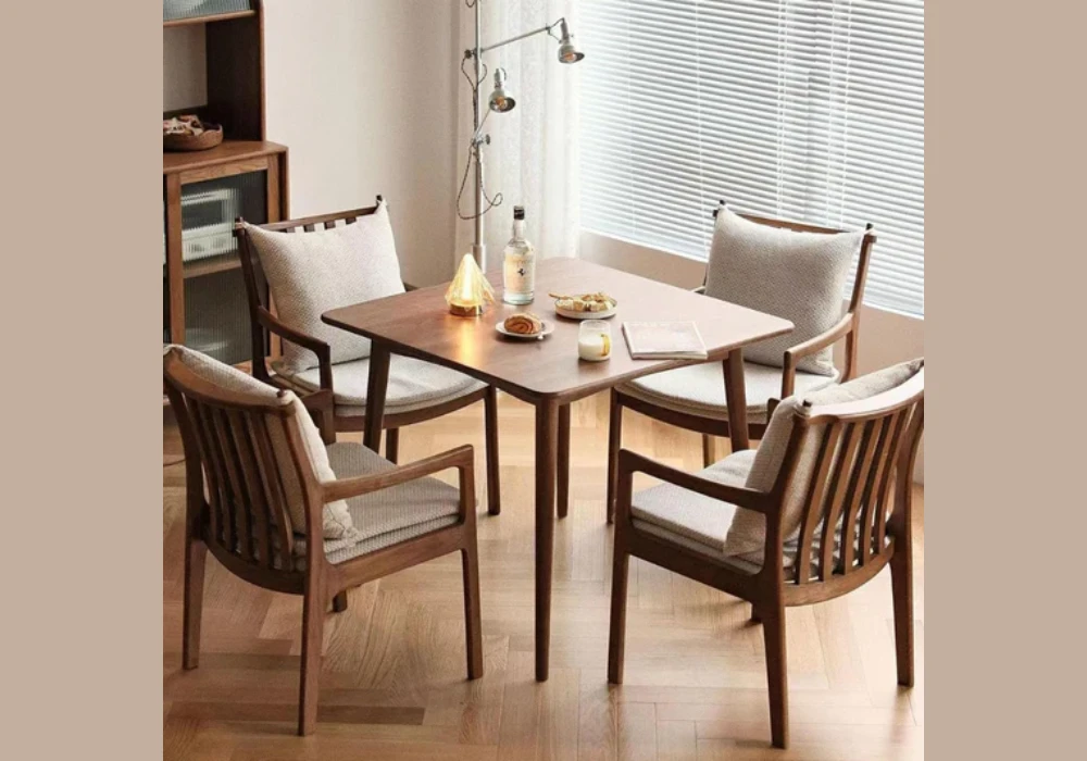 Square 32 Inch Dining Table for Compact Corners