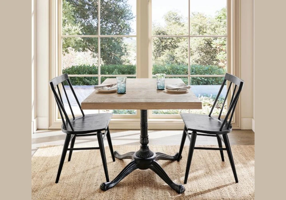 Square 50 Inch Dining Table for Symmetry