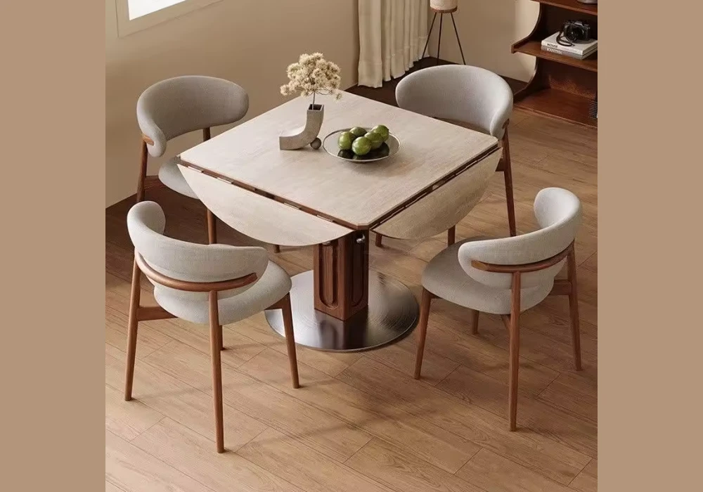 Square Dining Table With 4 Chairs for a Balanced Look