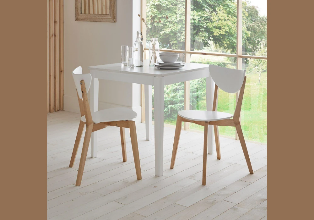 Stackable Chair Dining Table Setup