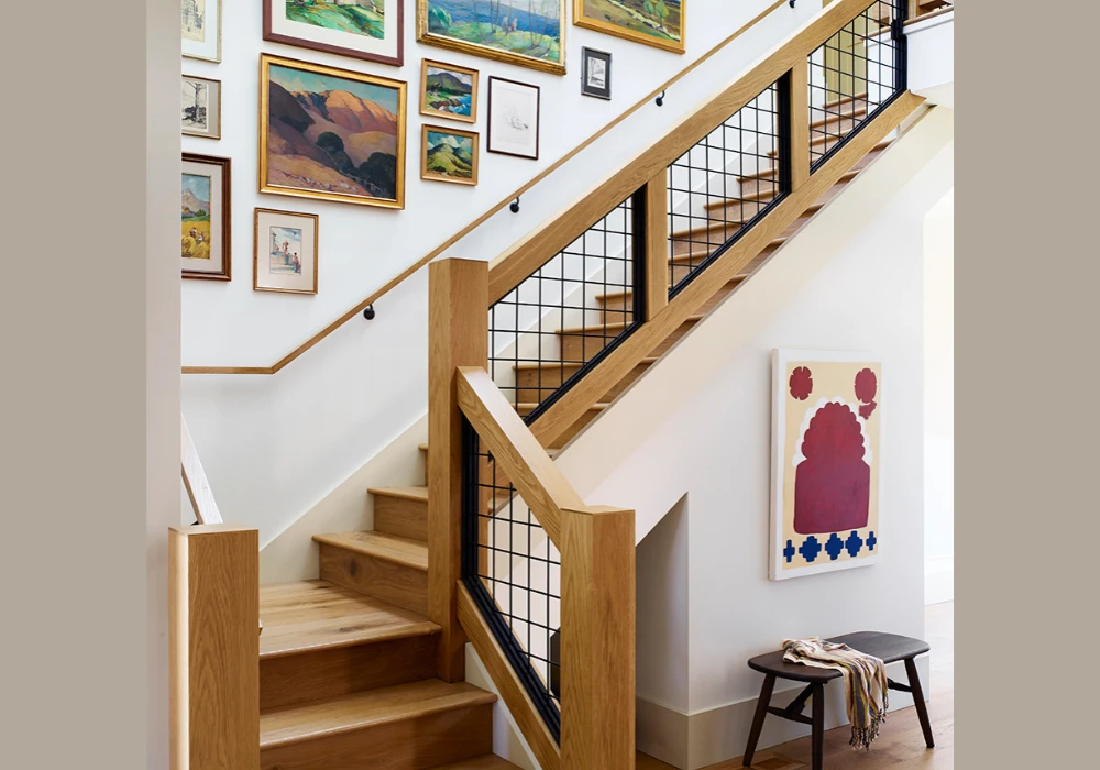 Stair Railing Ideas With Built-In Handrails