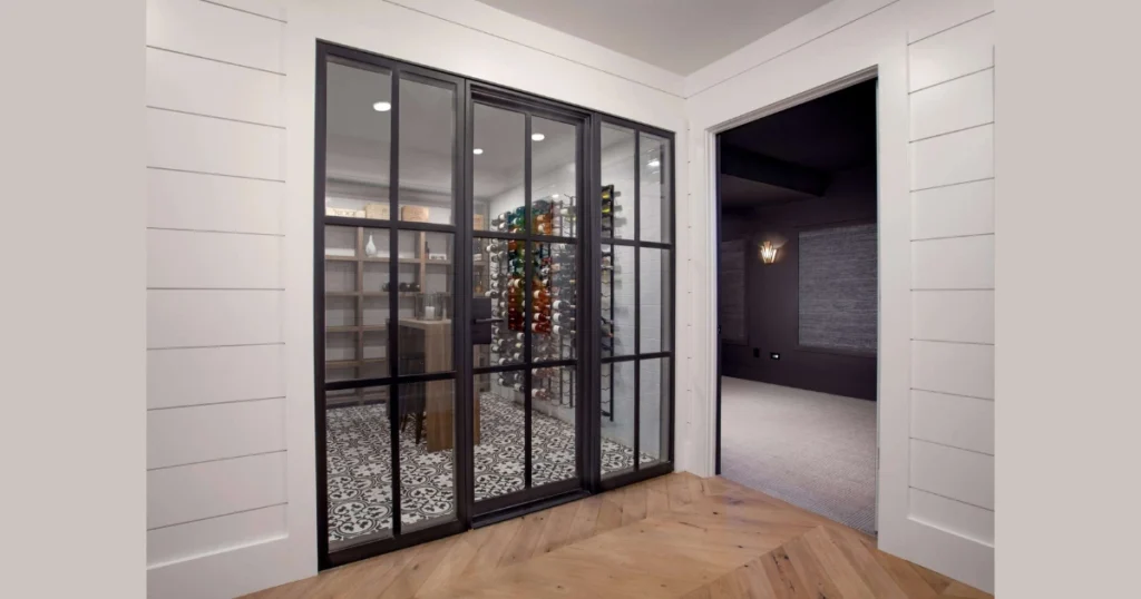 Steel Door with Matching Steel Windows