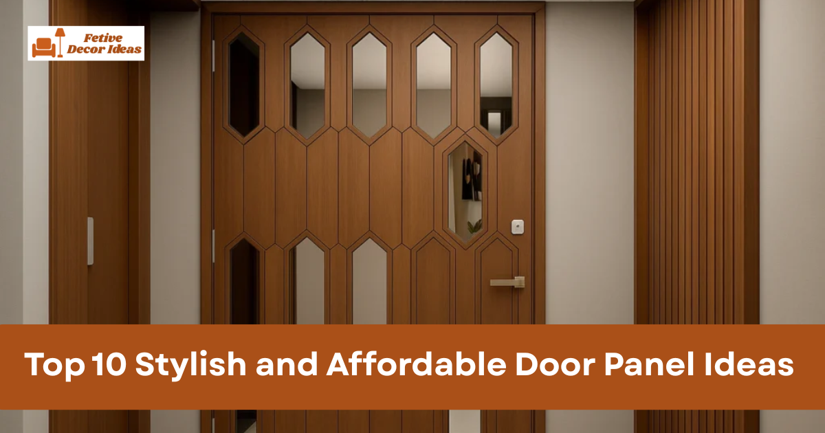 Top 10 Stylish and Affordable Door Panel Ideas for a Modern Home Upgrade