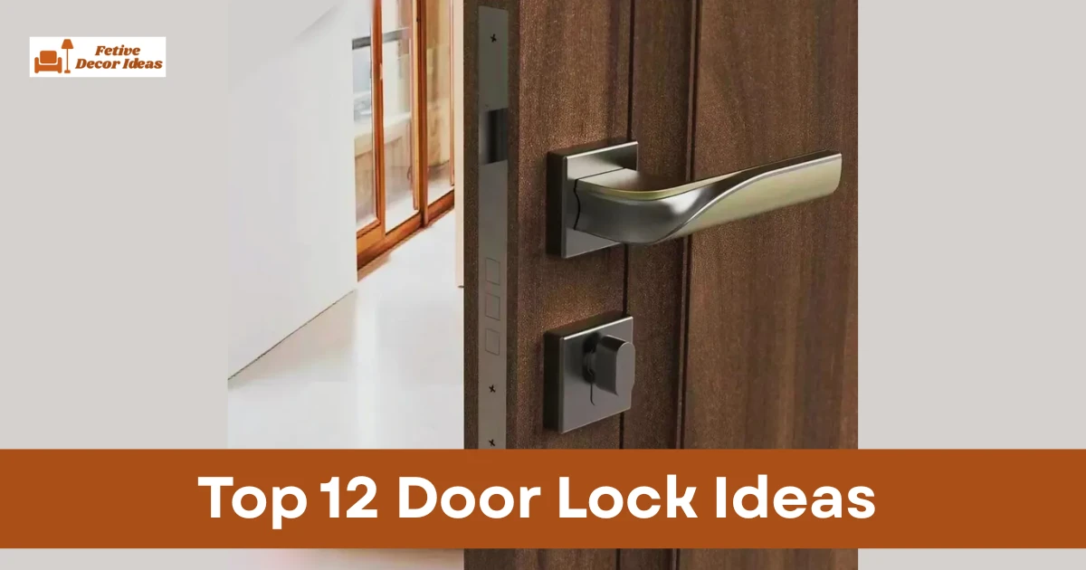 Top 12 Door Lock Ideas for Better Security and Modern Home Doors
