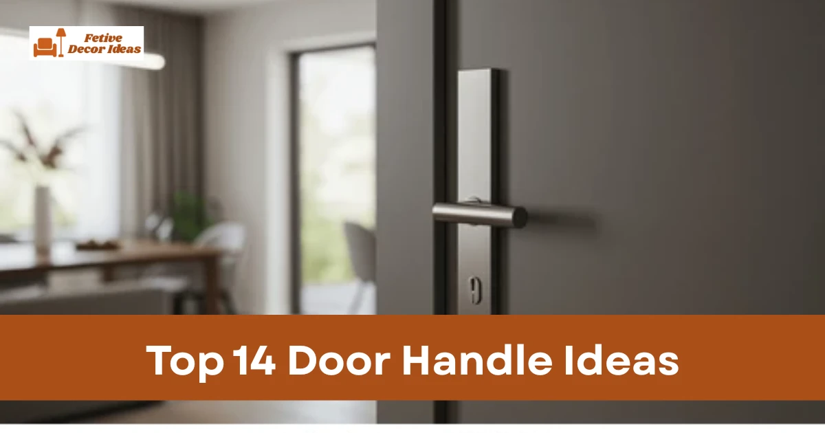 Top 14 Door Handle Ideas for Stylish and Practical Homes
