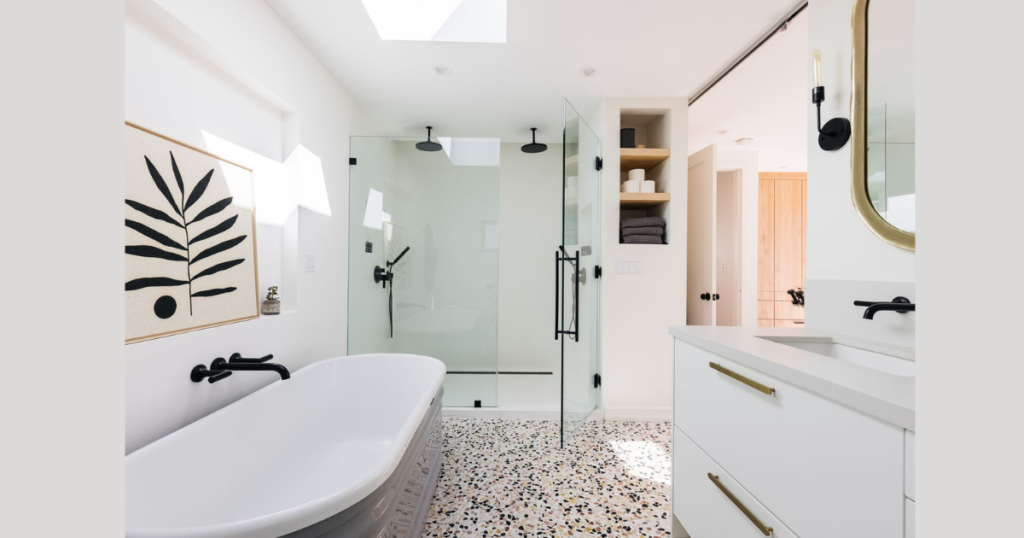 Traditional Bathroom Suite with Classic Details