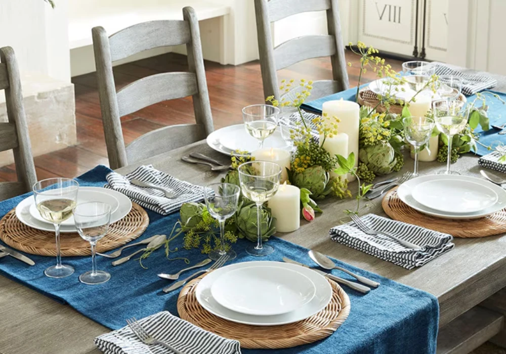 Traditional Table Runner Arrangement