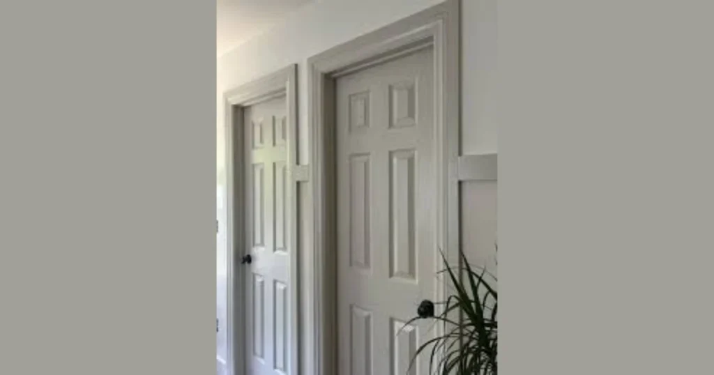 Trim Molding Door Makeover