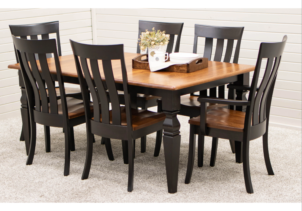 Turned Wood Dining Table Legs