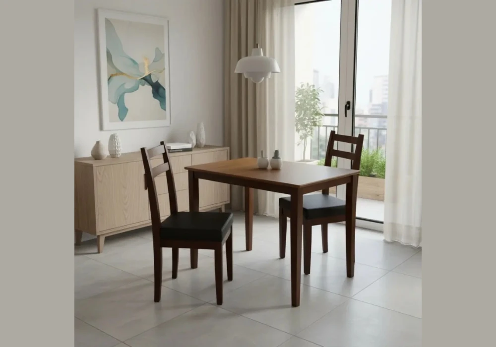 Two-Person Dining Table by the Window