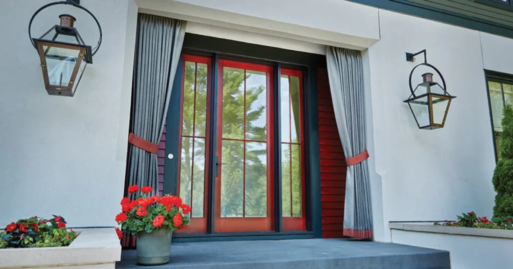 Two-Tone Exterior Door Design