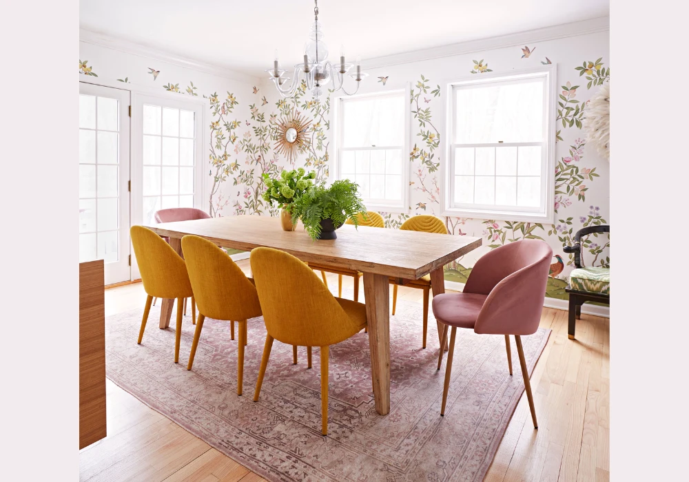 Neutral Color Classic Dining Table Theme