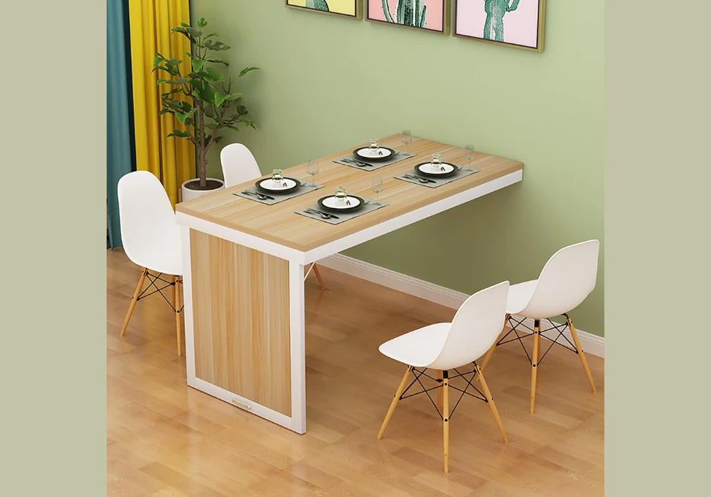 Wall-Mounted Fold-Down Kitchen Table