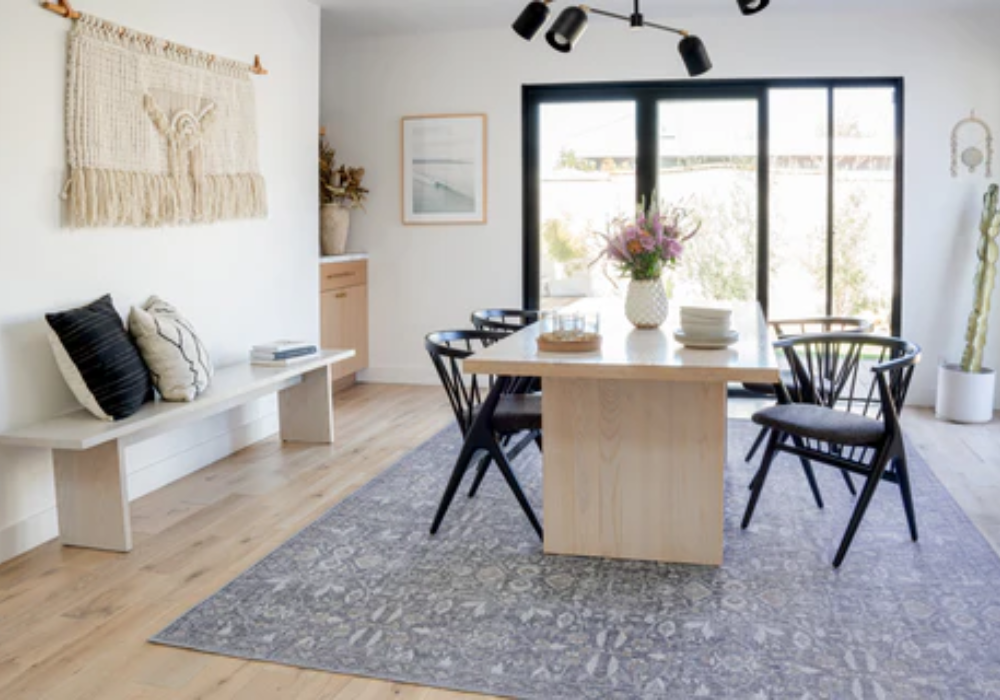 Washable Rug for Practical Dining Rooms