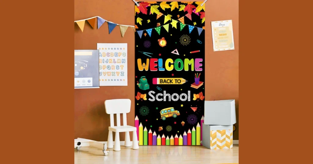 Welcome Back to School Door Decoration Theme