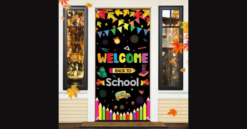 Welcome Back to School Door Theme