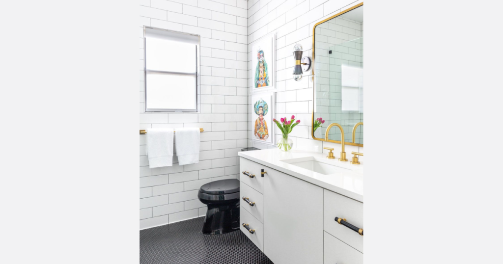 White Subway Tile Bathroom Walls