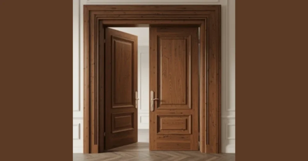 Wide Border Door Frame Design