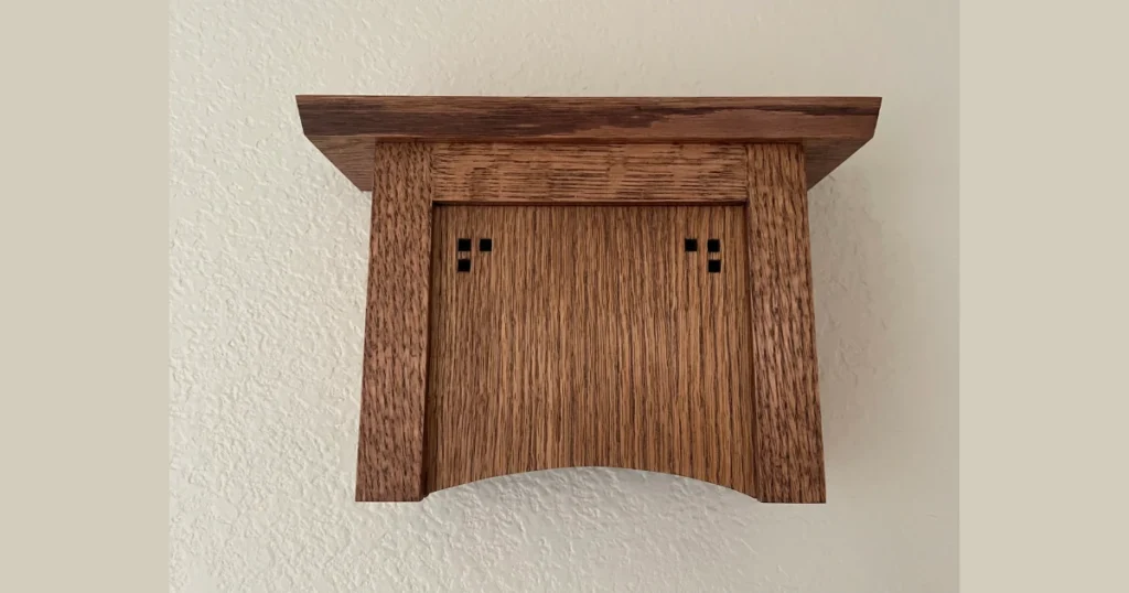 Wooden Cover Door Bell Design