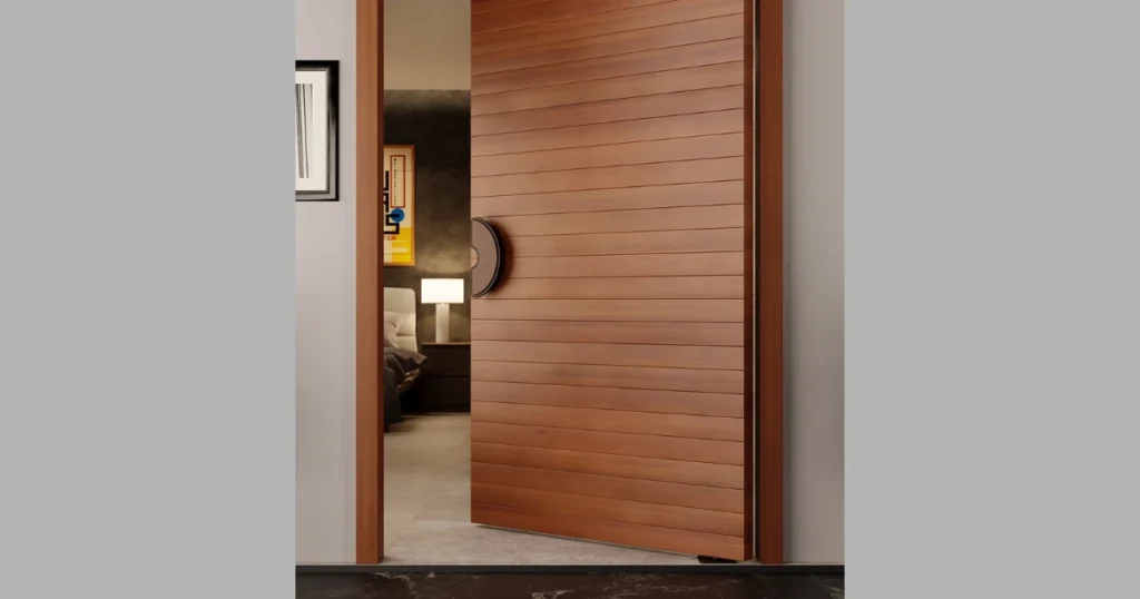 Wooden Door Handle Design