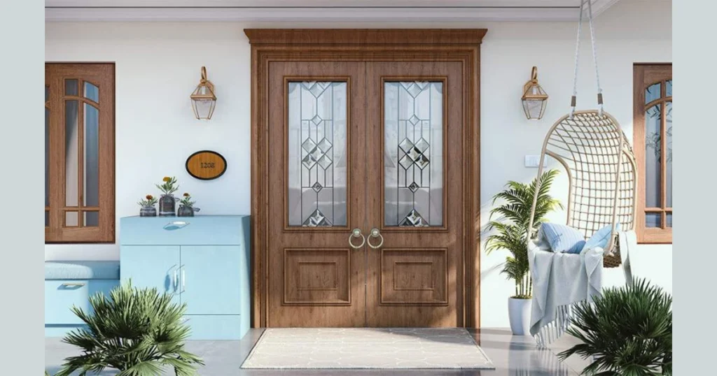Wooden Panel Door Styling