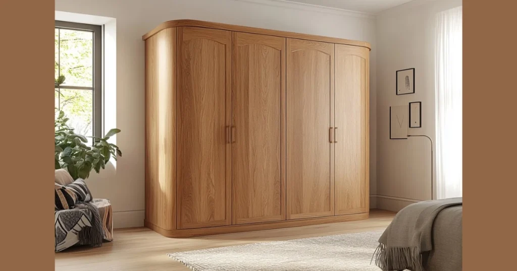 Wooden Panel Wardrobe Doors for a Classic Style